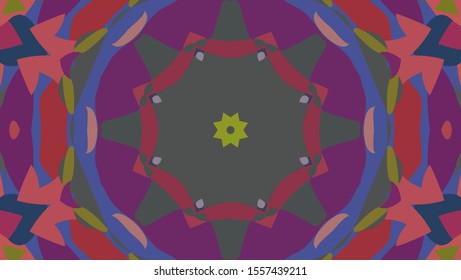 Geometric design, Mosaic of a vector kaleidoscope, abstract Mosaic Background, colorful Futuristic Background, geometric Triangular Pattern. Mosaic texture. Stained glass effect. EPS 10 Vector