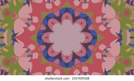 Geometric design, Mosaic of a vector kaleidoscope, abstract Mosaic Background, colorful Futuristic Background, geometric Triangular Pattern. Mosaic texture. Stained glass effect. EPS 10 Vector