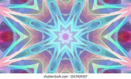 Geometric design, Mosaic of a vector kaleidoscope, abstract Mosaic Background, colorful Futuristic Background, geometric Triangular Pattern. Mosaic texture. Stained glass effect. EPS 10 Vector