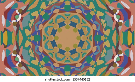 Geometric design, Mosaic of a vector kaleidoscope, abstract Mosaic Background, colorful Futuristic Background, geometric Triangular Pattern. Mosaic texture. Stained glass effect. EPS 10 Vector