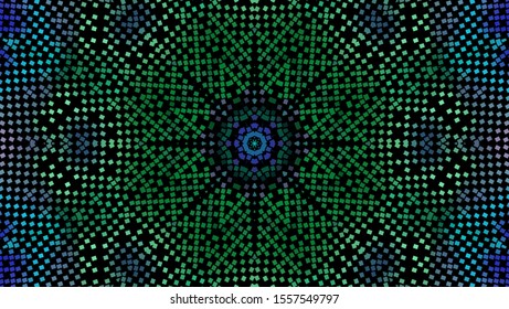Geometric design, Mosaic of a vector kaleidoscope, abstract Mosaic Background, colorful Futuristic Background, geometric Triangular Pattern. Mosaic texture. Stained glass effect. EPS 10 Vector