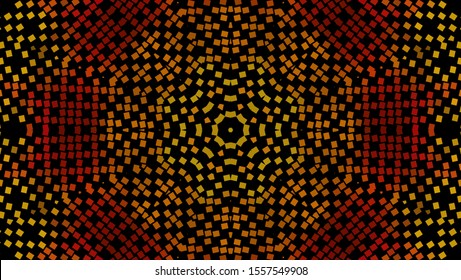 Geometric design, Mosaic of a vector kaleidoscope, abstract Mosaic Background, colorful Futuristic Background, geometric Triangular Pattern. Mosaic texture. Stained glass effect. EPS 10 Vector