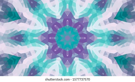 Geometric design, Mosaic of a vector kaleidoscope, abstract Mosaic Background, colorful Futuristic Background, geometric Triangular Pattern. Mosaic texture. Stained glass effect. EPS 10 Vector