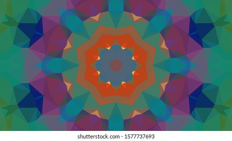 Geometric design, Mosaic of a vector kaleidoscope, abstract Mosaic Background, colorful Futuristic Background, geometric Triangular Pattern. Mosaic texture. Stained glass effect. EPS 10 Vector