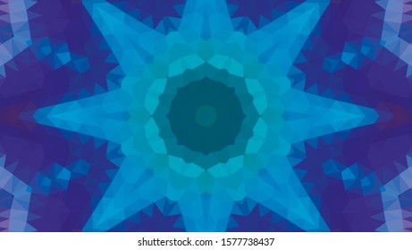 Geometric design, Mosaic of a vector kaleidoscope, abstract Mosaic Background, colorful Futuristic Background, geometric Triangular Pattern. Mosaic texture. Stained glass effect. EPS 10 Vector