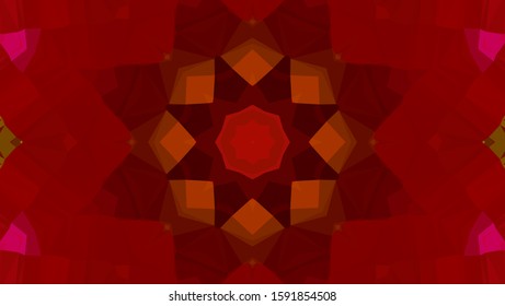 Geometric design, Mosaic of a vector kaleidoscope, abstract Mosaic Background, colorful Futuristic Background, geometric Triangular Pattern. Mosaic texture. Stained glass effect. EPS 10 Vector