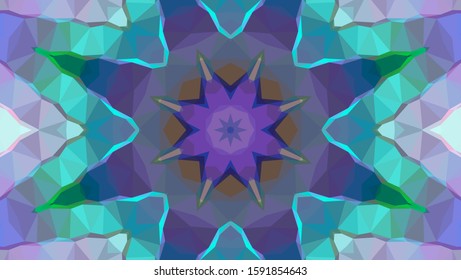 Geometric design, Mosaic of a vector kaleidoscope, abstract Mosaic Background, colorful Futuristic Background, geometric Triangular Pattern. Mosaic texture. Stained glass effect. EPS 10 Vector