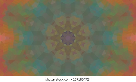 Geometric design, Mosaic of a vector kaleidoscope, abstract Mosaic Background, colorful Futuristic Background, geometric Triangular Pattern. Mosaic texture. Stained glass effect. EPS 10 Vector