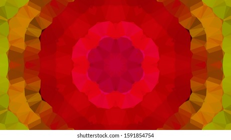 Geometric design, Mosaic of a vector kaleidoscope, abstract Mosaic Background, colorful Futuristic Background, geometric Triangular Pattern. Mosaic texture. Stained glass effect. EPS 10 Vector