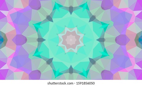 Geometric design, Mosaic of a vector kaleidoscope, abstract Mosaic Background, colorful Futuristic Background, geometric Triangular Pattern. Mosaic texture. Stained glass effect. EPS 10 Vector
