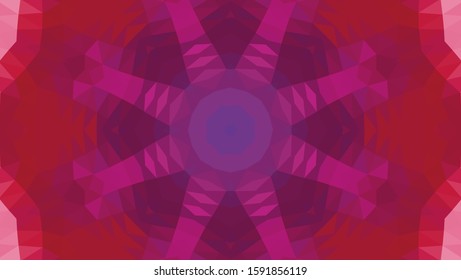 Geometric design, Mosaic of a vector kaleidoscope, abstract Mosaic Background, colorful Futuristic Background, geometric Triangular Pattern. Mosaic texture. Stained glass effect. EPS 10 Vector
