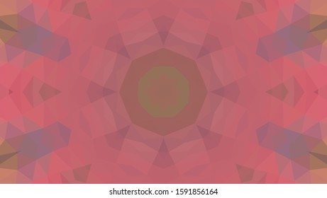 Geometric design, Mosaic of a vector kaleidoscope, abstract Mosaic Background, colorful Futuristic Background, geometric Triangular Pattern. Mosaic texture. Stained glass effect. EPS 10 Vector