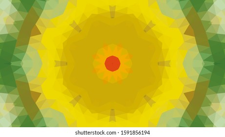 Geometric design, Mosaic of a vector kaleidoscope, abstract Mosaic Background, colorful Futuristic Background, geometric Triangular Pattern. Mosaic texture. Stained glass effect. EPS 10 Vector