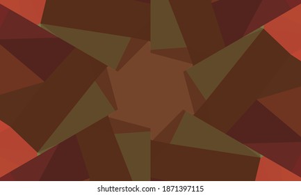 Diseño geométrico, mosaico de un kaleidoscopio vector, fondo mosaico abstracto, fondo futurista colorido, patrón triangular geométrico. Textura mosaica. Efecto de vidrio manchado. Vector EPS 10