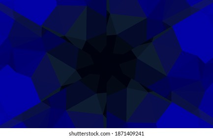 Geometric design, Mosaic of a vector kaleidoscope, abstract Mosaic Background, colorful Futuristic Background, geometric Triangular Pattern. Mosaic texture. Stained glass effect. EPS 10 Vector