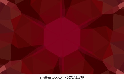 Geometric design, Mosaic of a vector kaleidoscope, abstract Mosaic Background, colorful Futuristic Background, geometric Triangular Pattern. Mosaic texture. Stained glass effect. EPS 10 Vector