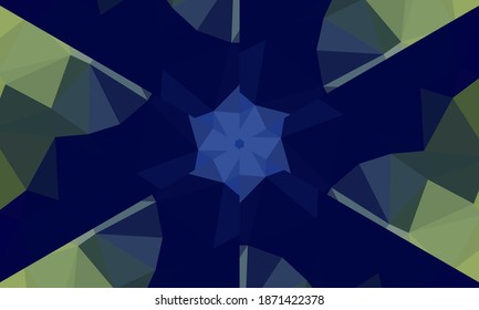 Geometric design, Mosaic of a vector kaleidoscope, abstract Mosaic Background, colorful Futuristic Background, geometric Triangular Pattern. Mosaic texture. Stained glass effect. EPS 10 Vector