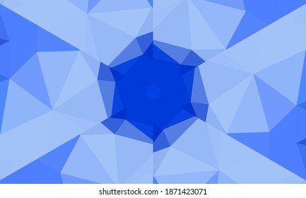Geometric design, Mosaic of a vector kaleidoscope, abstract Mosaic Background, colorful Futuristic Background, geometric Triangular Pattern. Mosaic texture. Stained glass effect. EPS 10 Vector