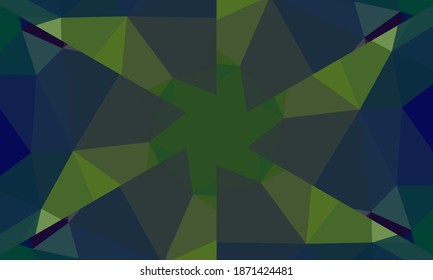 Geometric design, Mosaic of a vector kaleidoscope, abstract Mosaic Background, colorful Futuristic Background, geometric Triangular Pattern. Mosaic texture. Stained glass effect. EPS 10 Vector