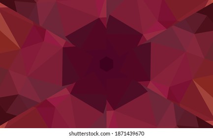 Geometric design, Mosaic of a vector kaleidoscope, abstract Mosaic Background, colorful Futuristic Background, geometric Triangular Pattern. Mosaic texture. Stained glass effect. EPS 10 Vector
