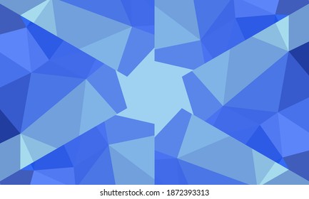 Geometric design, Mosaic of a vector kaleidoscope, abstract Mosaic Background, colorful Futuristic Background, geometric Triangular Pattern. Mosaic pattern. Stained glass effect. EPS 10 Vector