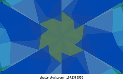 Geometric design, Mosaic of a vector kaleidoscope, abstract Mosaic Background, colorful Futuristic Background, geometric Triangular Pattern. Mosaic pattern. Stained glass effect. EPS 10 Vector