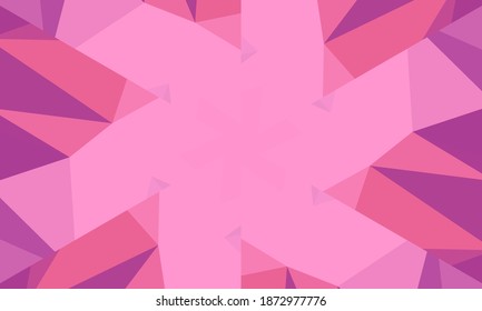 Geometric design, Mosaic of a vector kaleidoscope, abstract Mosaic Background, colorful Futuristic Background, geometric Triangular Pattern. Mosaic texture. Stained glass effect. EPS 10 Vector