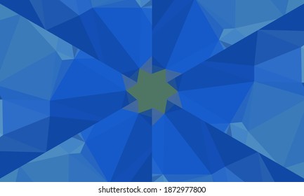 Geometric design, Mosaic of a vector kaleidoscope, abstract Mosaic Background, colorful Futuristic Background, geometric Triangular Pattern. Mosaic texture. Stained glass effect. EPS 10 Vector