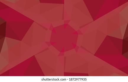 Geometric design, Mosaic of a vector kaleidoscope, abstract Mosaic Background, colorful Futuristic Background, geometric Triangular Pattern. Mosaic texture. Stained glass effect. EPS 10 Vector