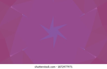 Diseño geométrico, mosaico de un kaleidoscopio vector, fondo mosaico abstracto, fondo futurista colorido, patrón triangular geométrico. Textura mosaica. Efecto de vidrio manchado. Vector EPS 10