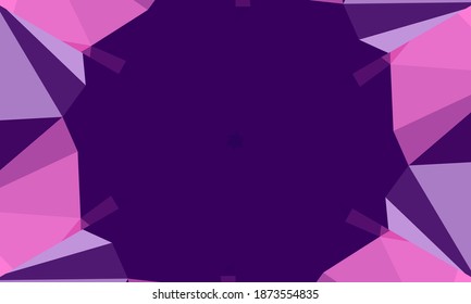 Geometric design, Mosaic of a vector kaleidoscope, abstract Mosaic Background, colorful Futuristic Background, geometric Triangular Pattern. Mosaic texture. Stained glass effect. EPS 10 Vector