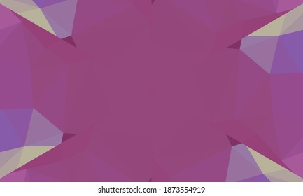 Geometric design, Mosaic of a vector kaleidoscope, abstract Mosaic Background, colorful Futuristic Background, geometric Triangular Pattern. Mosaic texture. Stained glass effect. EPS 10 Vector
