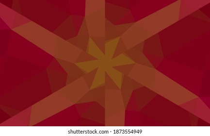 Geometric design, Mosaic of a vector kaleidoscope, abstract Mosaic Background, colorful Futuristic Background, geometric Triangular Pattern. Mosaic texture. Stained glass effect. EPS 10 Vector