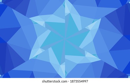 Geometric design, Mosaic of a vector kaleidoscope, abstract Mosaic Background, colorful Futuristic Background, geometric Triangular Pattern. Mosaic texture. Stained glass effect. EPS 10 Vector