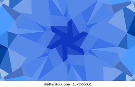 Geometric design, Mosaic of a vector kaleidoscope, abstract Mosaic Background, colorful Futuristic Background, geometric Triangular Pattern. Mosaic texture. Stained glass effect. EPS 10 Vector