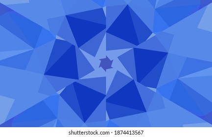 Geometric design, Mosaic of a vector kaleidoscope, abstract Mosaic Background, colorful Futuristic Background, geometric Triangular Pattern. Mosaic texture. Stained glass effect. EPS 10 Vector