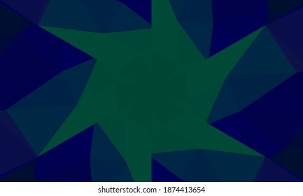 Geometric design, Mosaic of a vector kaleidoscope, abstract Mosaic Background, colorful Futuristic Background, geometric Triangular Pattern. Mosaic texture. Stained glass effect. EPS 10 Vector