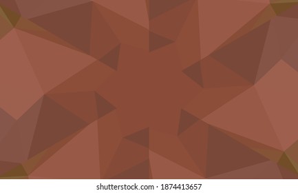 Geometric design, Mosaic of a vector kaleidoscope, abstract Mosaic Background, colorful Futuristic Background, geometric Triangular Pattern. Mosaic texture. Stained glass effect. EPS 10 Vector
