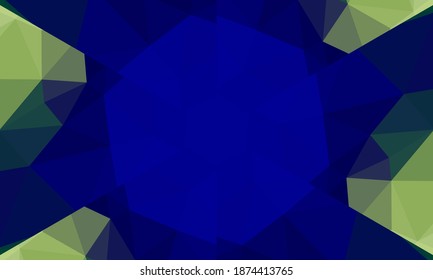 Geometric design, Mosaic of a vector kaleidoscope, abstract Mosaic Background, colorful Futuristic Background, geometric Triangular Pattern. Mosaic texture. Stained glass effect. EPS 10 Vector
