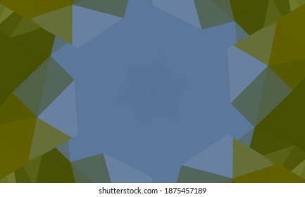 Diseño geométrico, mosaico de un kaleidoscopio vector, fondo mosaico abstracto, fondo futurista colorido, patrón triangular geométrico. Textura mosaica. Efecto de vidrio manchado. Vector EPS 10