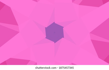 Diseño geométrico, mosaico de un kaleidoscopio vector, fondo mosaico abstracto, fondo futurista colorido, patrón triangular geométrico. Textura mosaica. Efecto de vidrio manchado. Vector EPS 10
