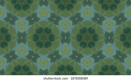 Diseño geométrico, mosaico de un kaleidoscopio vector, fondo mosaico abstracto, fondo futurista colorido, patrón triangular geométrico. Textura mosaica. Efecto de vidrio manchado. Vector EPS 10