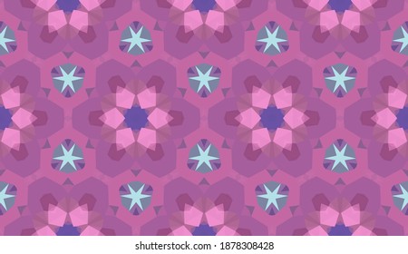 Diseño geométrico, mosaico de un kaleidoscopio vector, fondo mosaico abstracto, fondo futurista colorido, patrón triangular geométrico. Textura mosaica. Efecto de vidrio manchado. Vector EPS 10