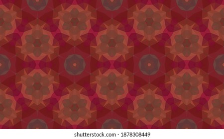 Geometric design, Mosaic of a vector kaleidoscope, abstract Mosaic Background, colorful Futuristic Background, geometric Triangular Pattern. Mosaic texture. Stained glass effect. EPS 10 Vector