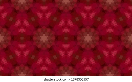 Diseño geométrico, mosaico de un kaleidoscopio vector, fondo mosaico abstracto, fondo futurista colorido, patrón triangular geométrico. Textura mosaica. Efecto de vidrio manchado. Vector EPS 10