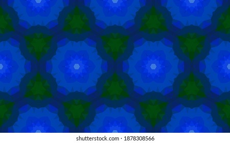 Diseño geométrico, mosaico de un kaleidoscopio vector, fondo mosaico abstracto, fondo futurista colorido, patrón triangular geométrico. Textura mosaica. Efecto de vidrio manchado. Vector EPS 10