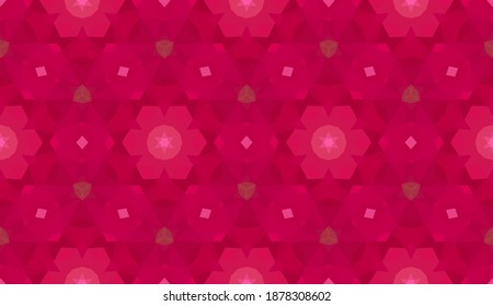 Geometric design, Mosaic of a vector kaleidoscope, abstract Mosaic Background, colorful Futuristic Background, geometric Triangular Pattern. Mosaic texture. Stained glass effect. EPS 10 Vector