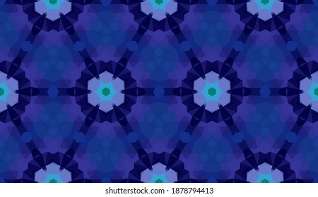Geometric design, Mosaic of a vector kaleidoscope, abstract Mosaic Background, colorful Futuristic Background, geometric Triangular Pattern. Mosaic texture. Stained glass effect. EPS 10 Vector
