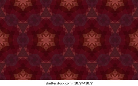 Diseño geométrico, mosaico de un kaleidoscopio vector, fondo mosaico abstracto, fondo futurista colorido, patrón triangular geométrico. Textura mosaica. Efecto de vidrio manchado. Vector EPS 10