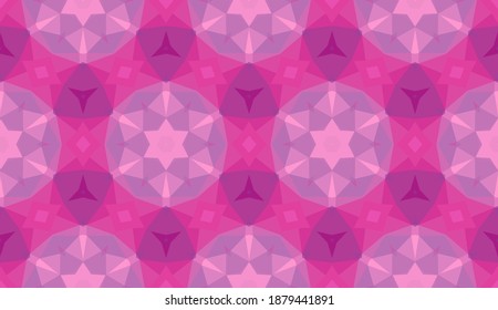 Geometric design, Mosaic of a vector kaleidoscope, abstract Mosaic Background, colorful Futuristic Background, geometric Triangular Pattern. Mosaic texture. Stained glass effect. EPS 10 Vector